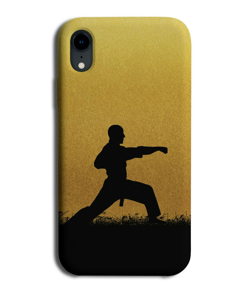 Judo Phone Case Cover Martial Arts Taekwondo Gift Present Gold Golden i596