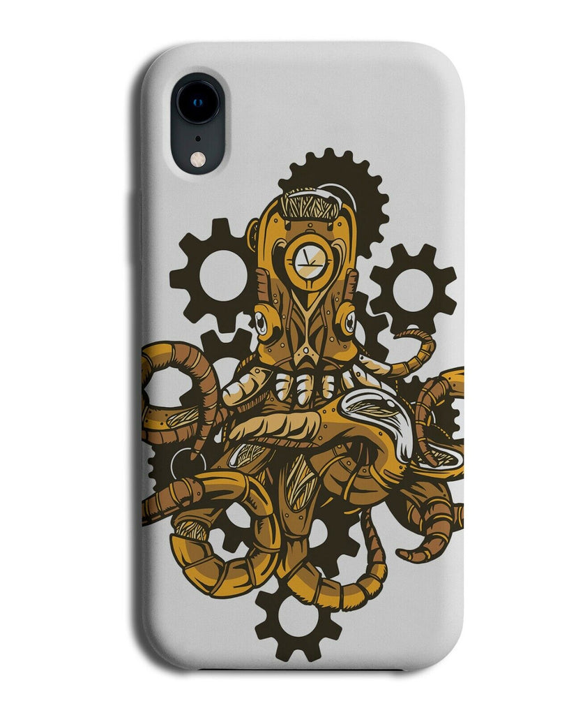 Steampunk Octopus Phone Case Cover Style Theme Octopie Steam Punk J864