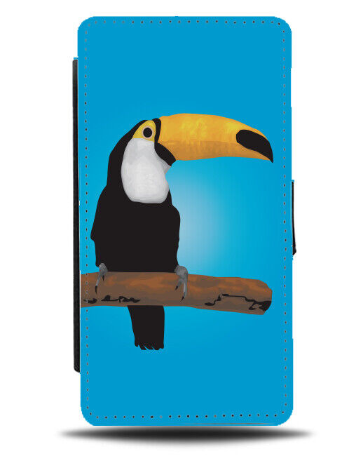 Toucan Bird Picture Flip Wallet Case Toucans Parrot Birds Wildlife K873