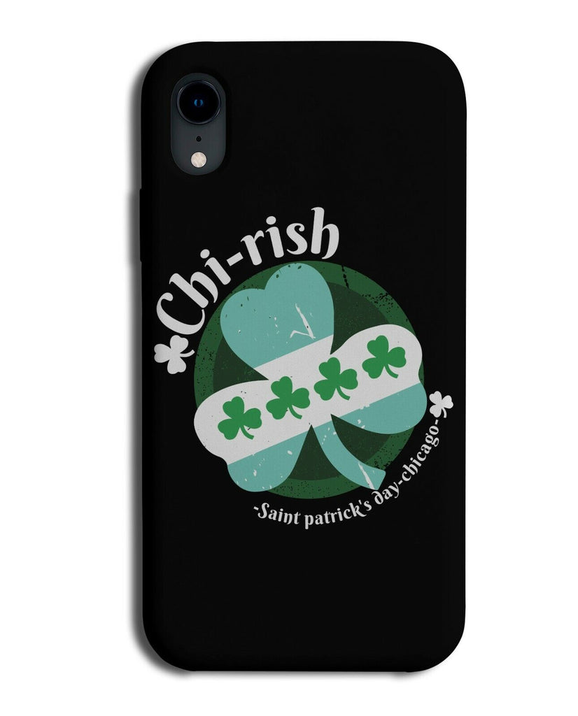Chicago Irish Phone Case Cover Ireland Flag Colours Chirish Cloverleafs USA J587