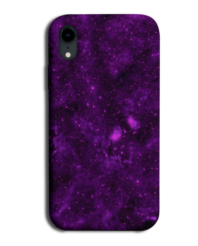 Dark Purple Stars Phone Case Cover Space Solar System Universe Galaxy G349