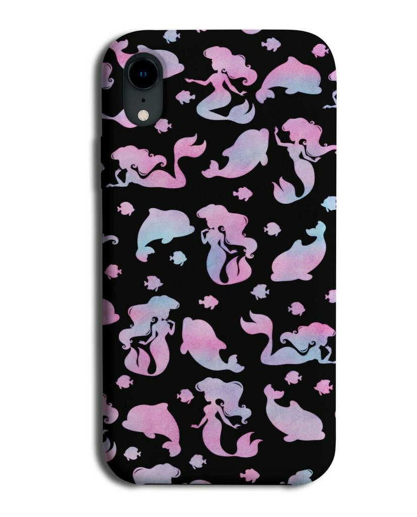 Dark Psychedelic Mermaid Phone Case Cover Mermaids Raver Party Colourful F565