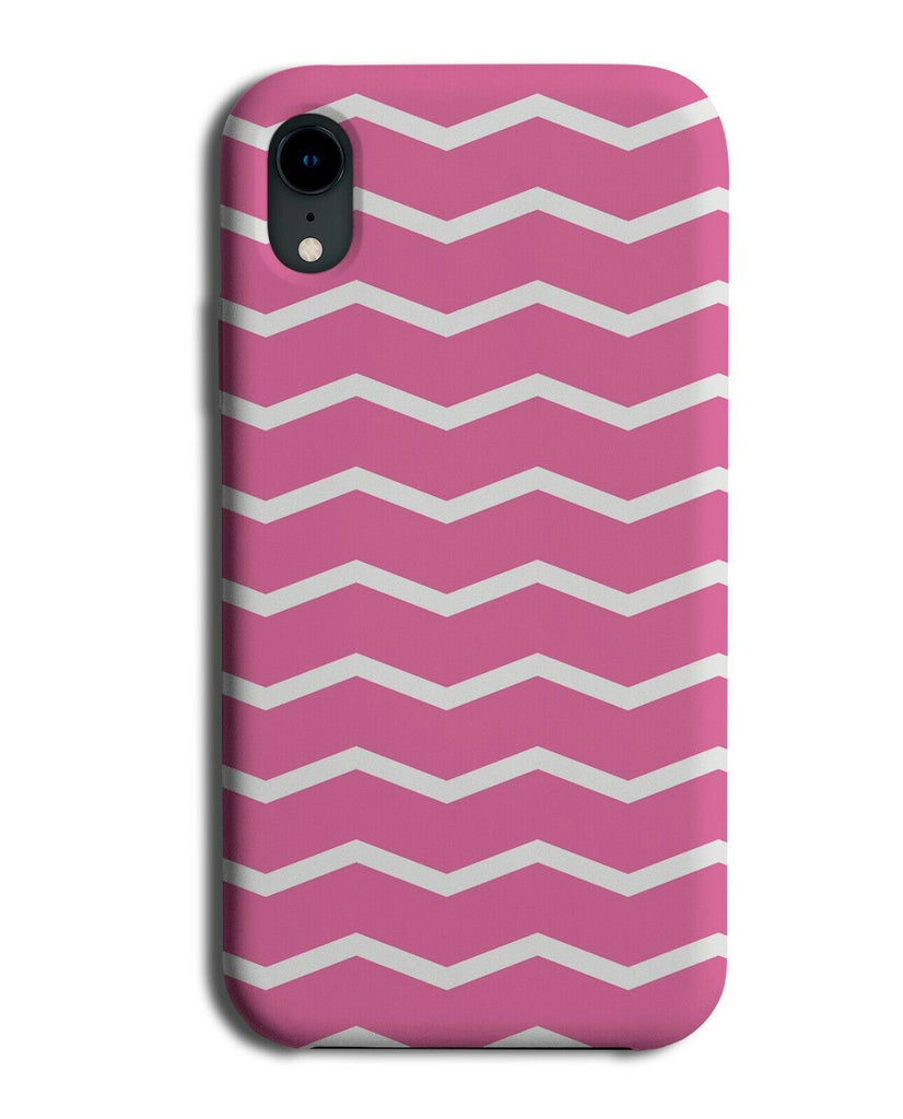 Girly Pink Zigzag Stripes Phone Case Cover Striped Girls Zig Zag Pattern G533