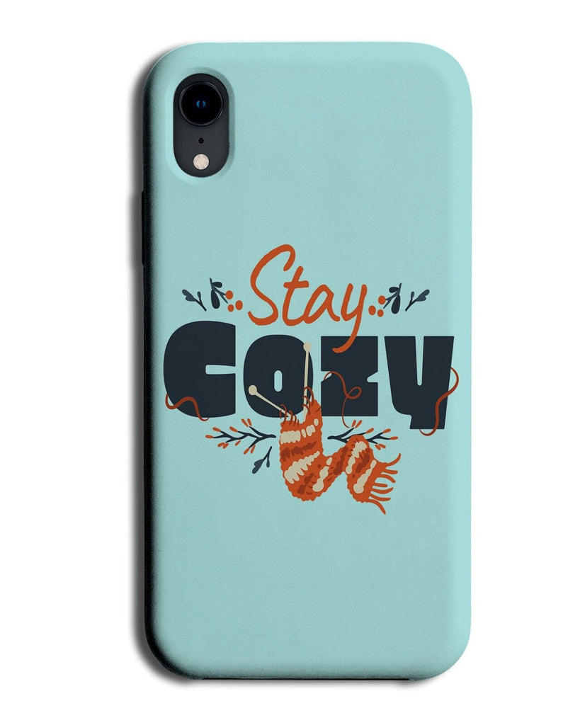 Stay Cozy Autumn Phone Case Cover Cozys Winter Season Lover Scarf Fall P958