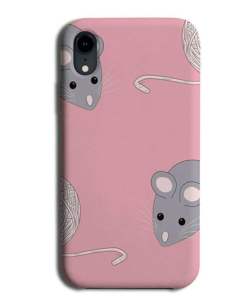 Cute Cats Toy Mouse Phone Case Cover Mice Cat Pet Pets Design Toys F004
