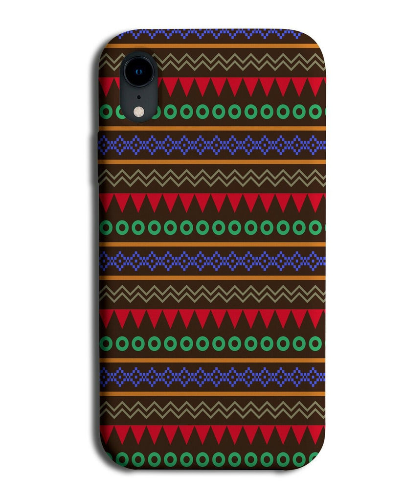 African Tribal Pattern Phone Case Cover Ethnic Shapes Symbols Traditional E643