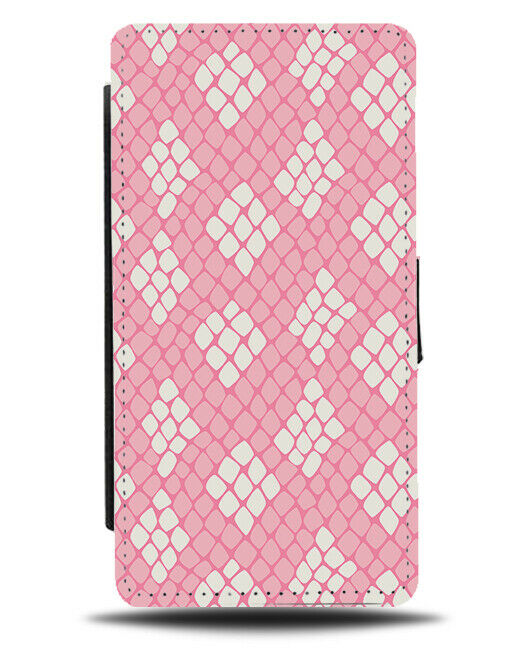 Pink Scaly Flip Wallet Case Scaley Scales Reptile Reptiles Lizard Lizards F673