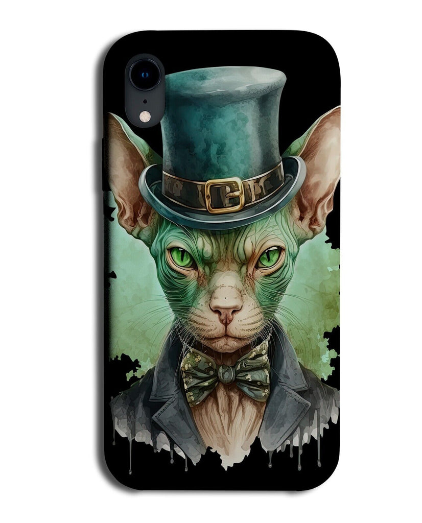 Steampunk Sphynx Cat Phone Case Cover Style Steam Punk Funny Sphinx Cats BY54