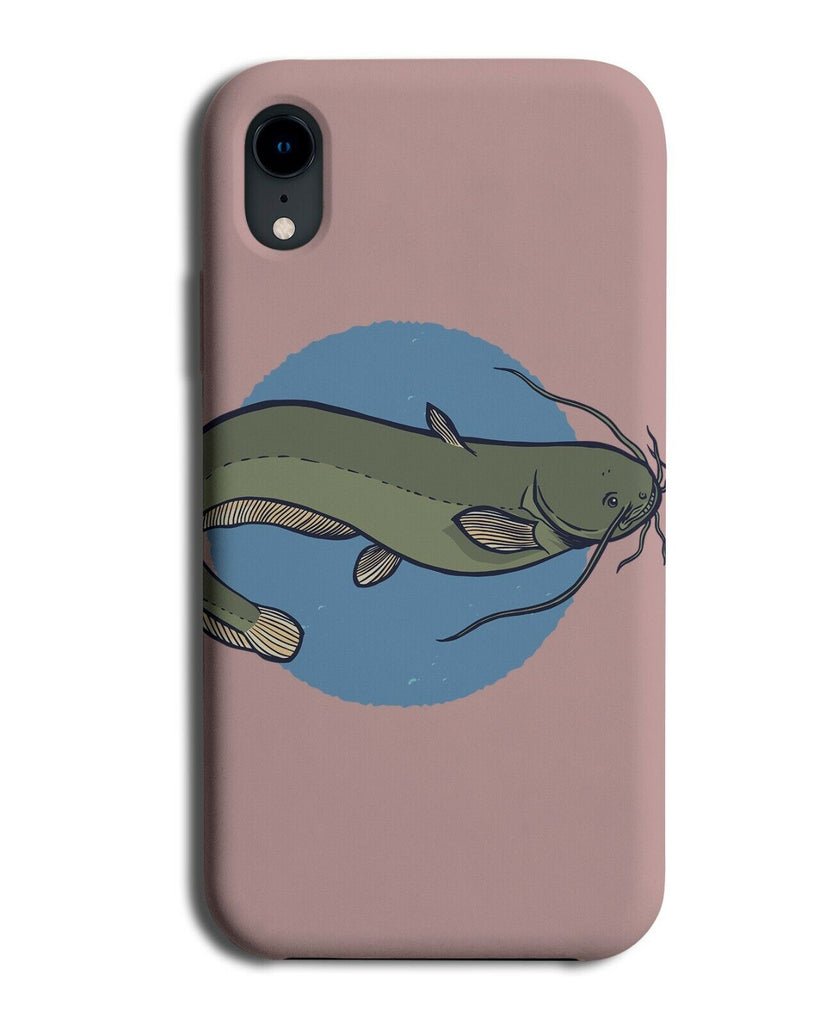 Cartoon Eel Fishing Phone Case Cover Eels Fish Fisherman Design Catch J347