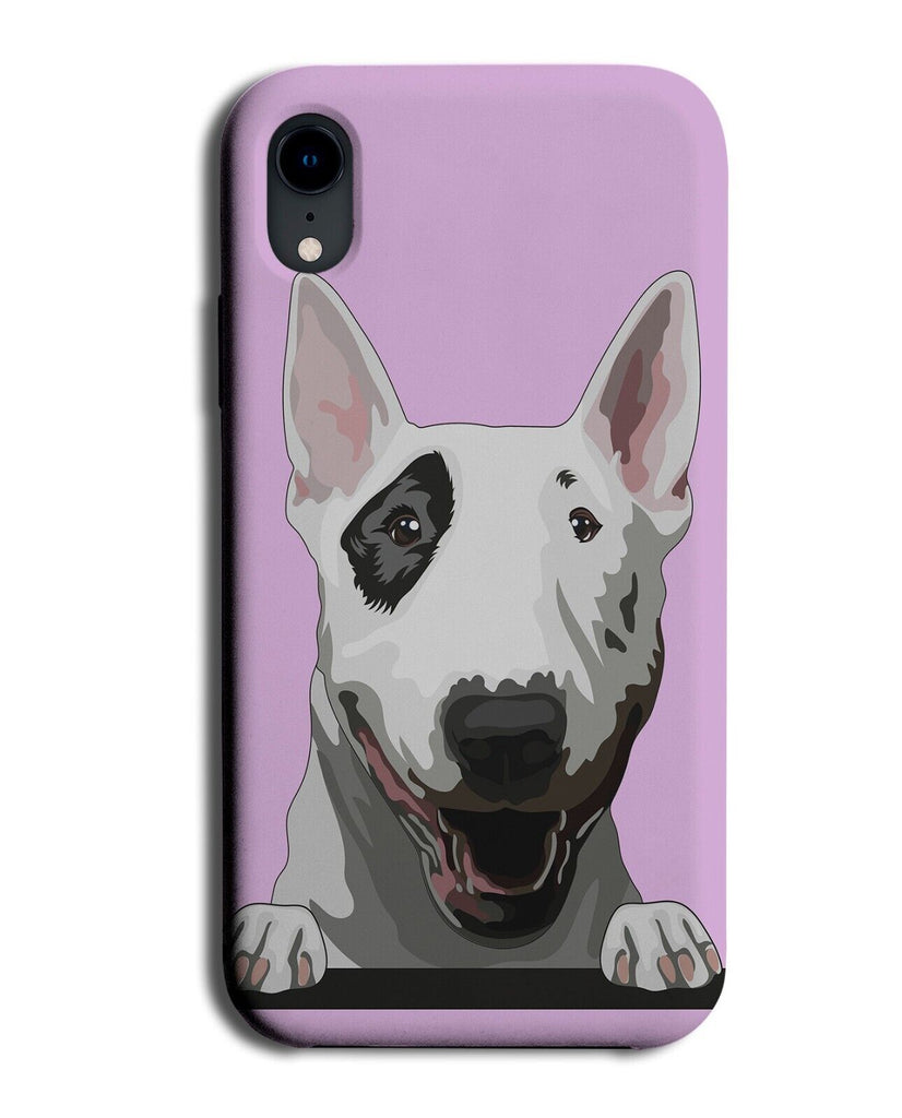 Airbrush English Bull Terrier Art Phone Case Cover Dog Dogs Terries Face AB05