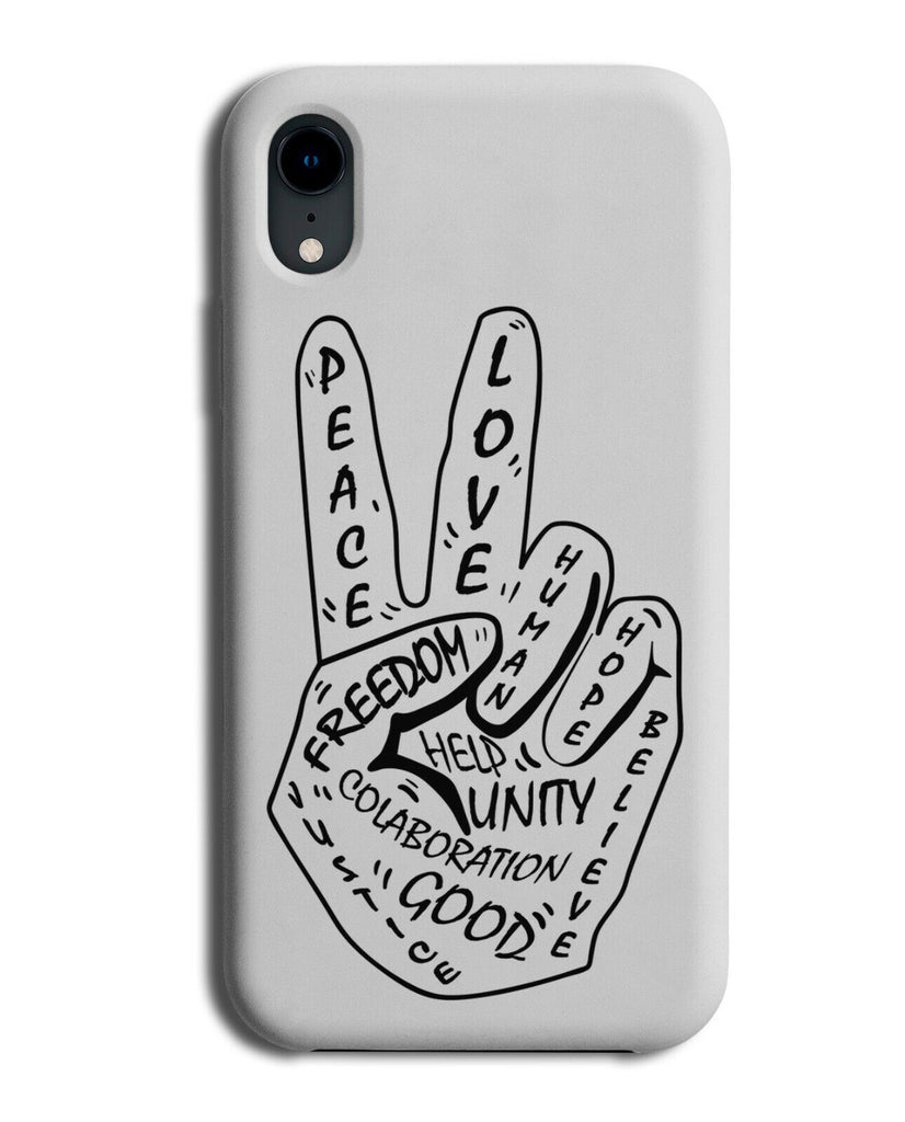 Positivity and Love Slogans Phone Case Cover Phrases Words Word Writing J960