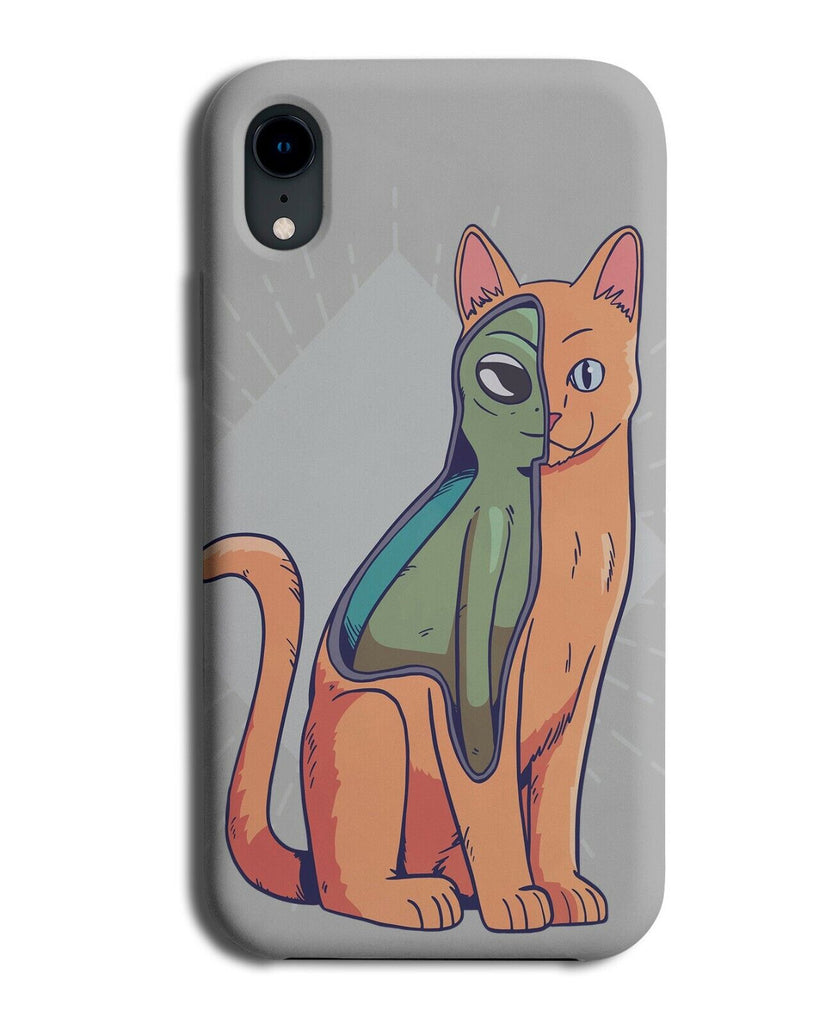 Cat Alien Crossbreed Phone Case Cover Funny Space Cats Kitten Martian Skin i911