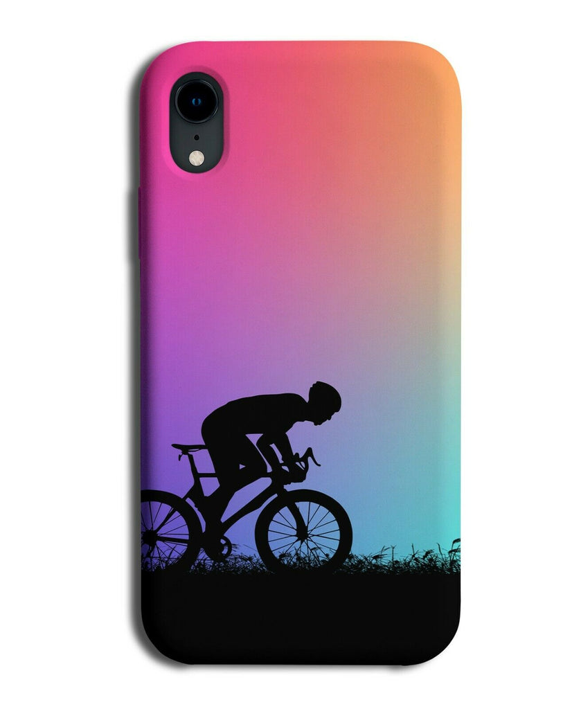 Mountainbike Phone Case Cover Mountain Bike Biking Biker Multicoloured i641