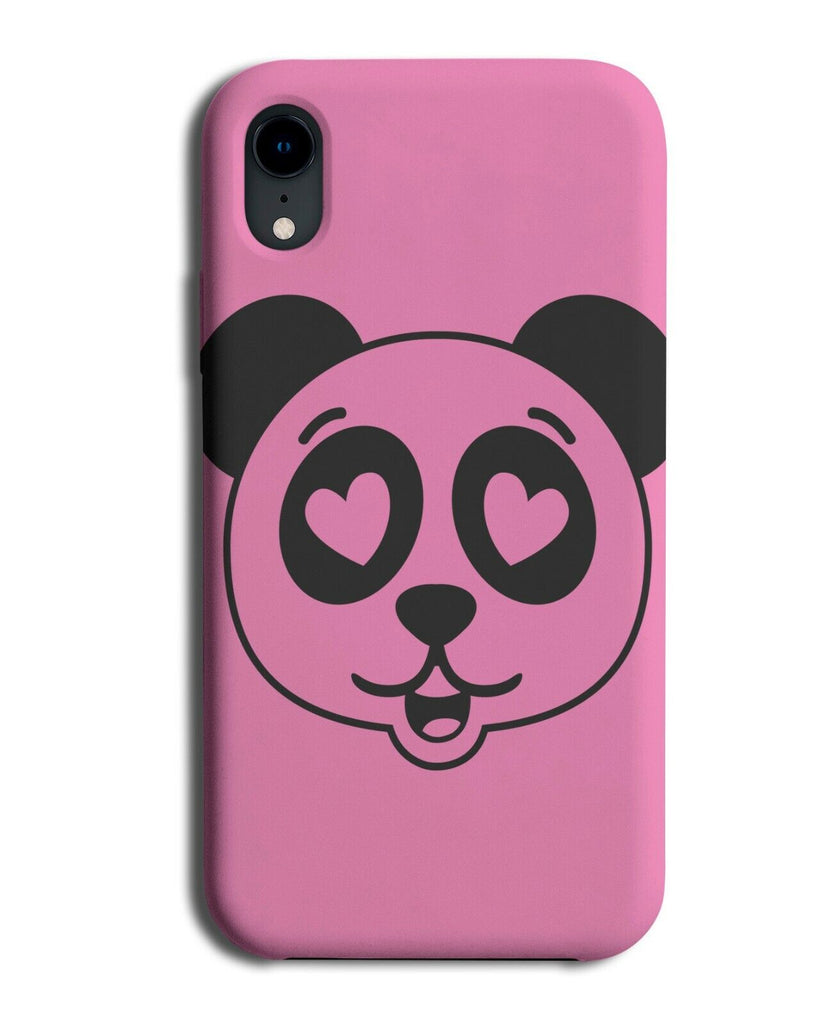 Love Heart Eyes Panda Phone Case Cover Shapes Loved Heart Eye Pandas Bear J889