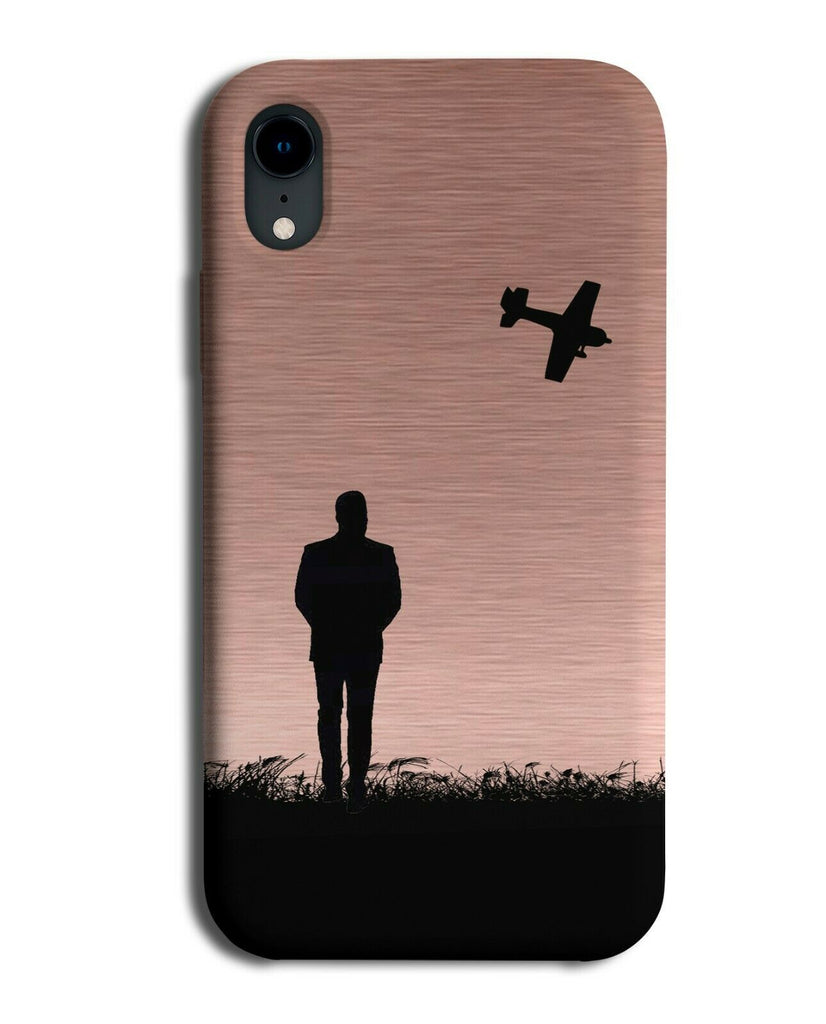 Model Airplane Phone Case Cover RC Plane Aeroplane Gift Rose Gold Coloured i681