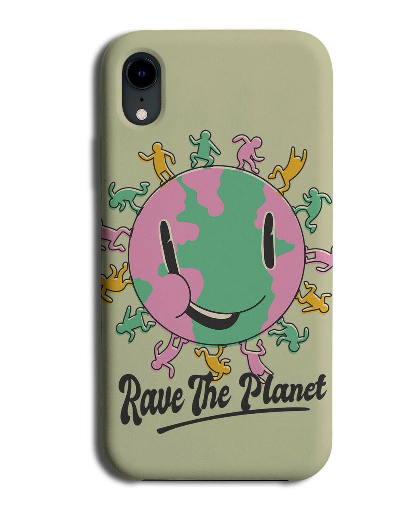 Rave The Planet Phone Case Cover Earth Party Animal Raver Disco Clubbing K116