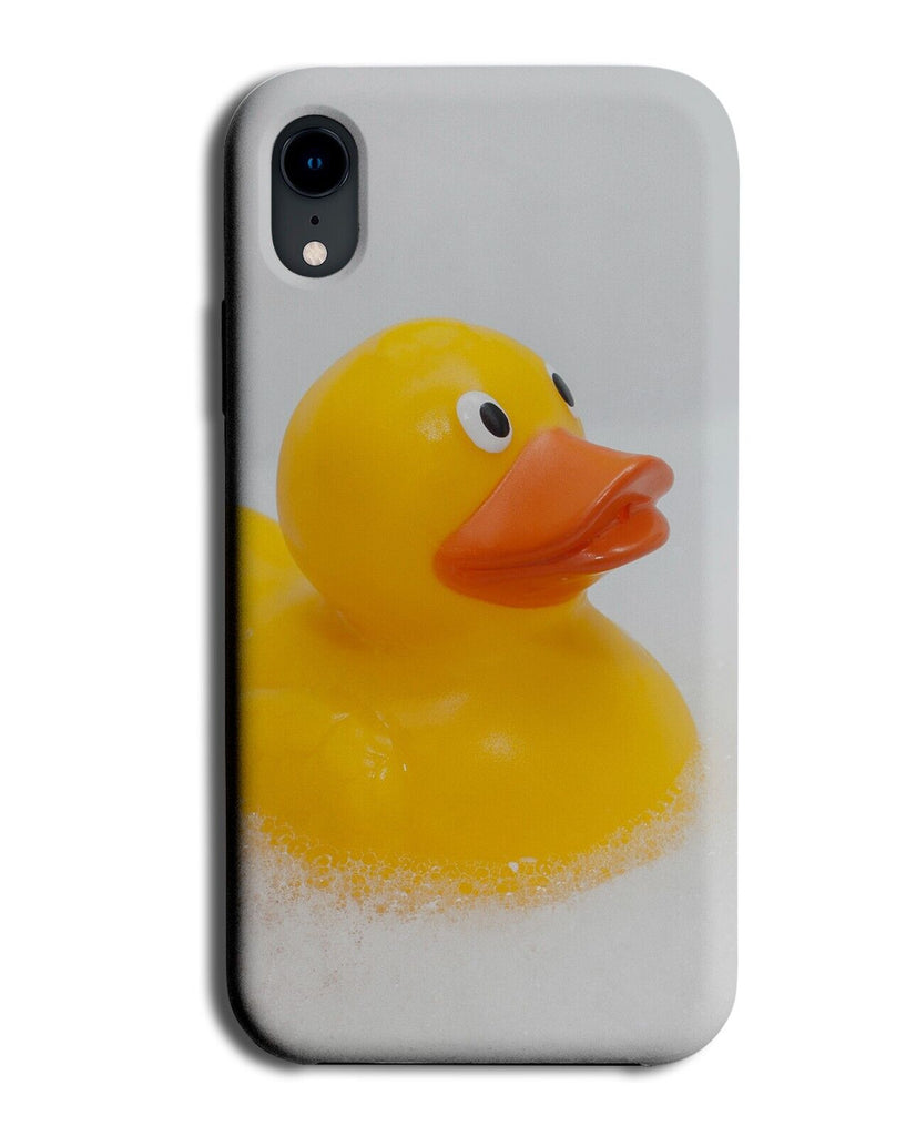 Yellow Rubber Duck In Bubble Bath Phone Case Cover Bubbles Photograph Tub CX72