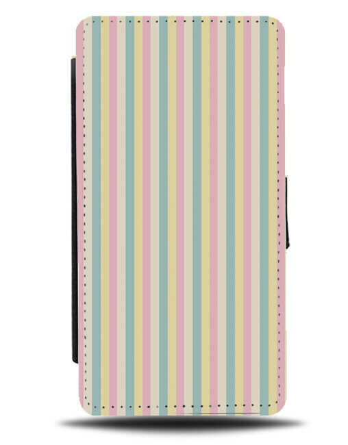 Vintage Candy Shop Colours Flip Wallet Case Sweets Sweet Pattern Stripes F058