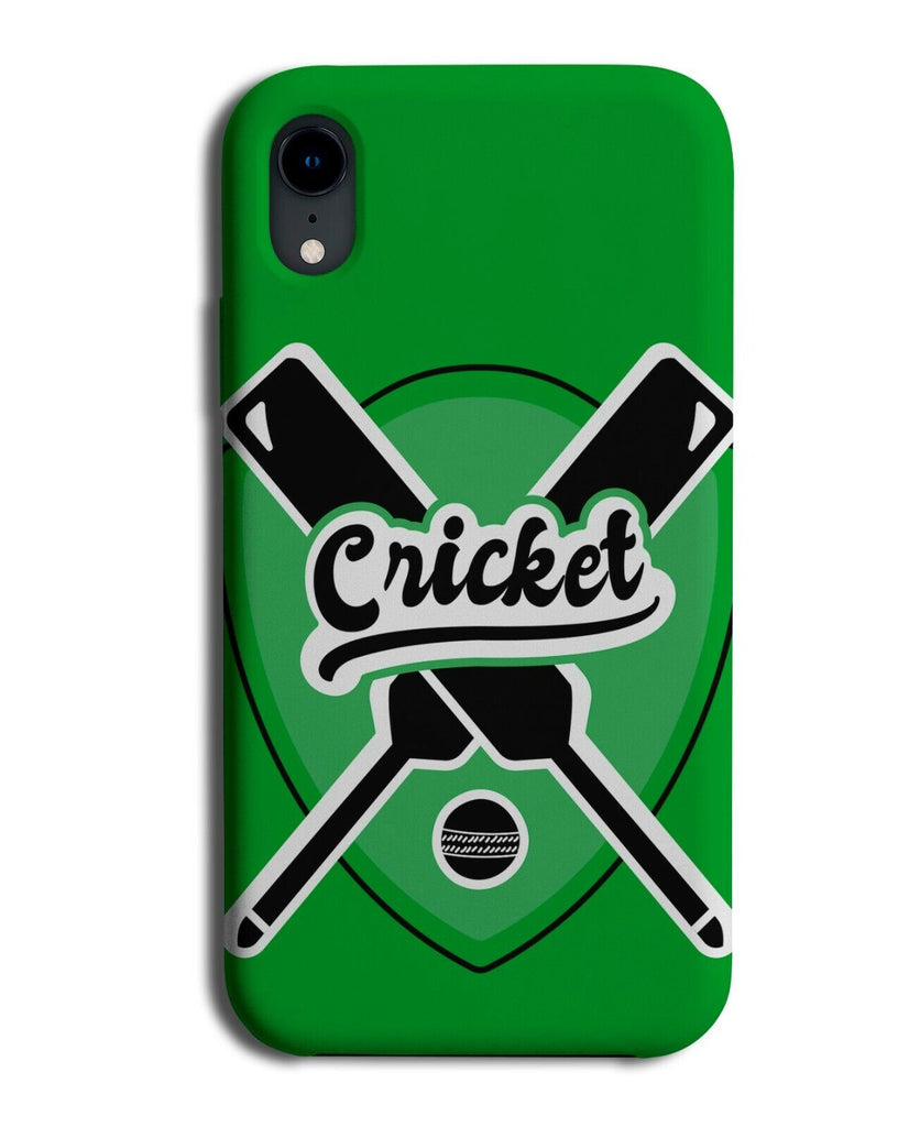 Stylish Cricket Design Phone Cover Case Gift Mens Boys Bat and Balls J172