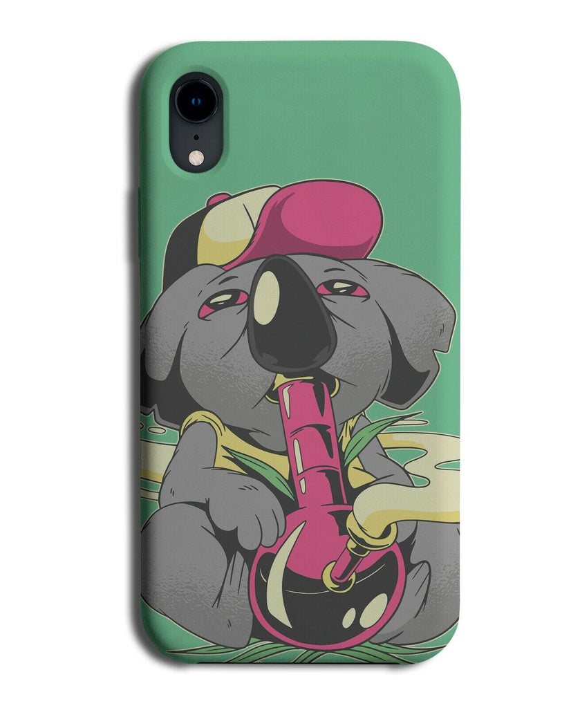 Stoned Koala Smoking Bong Phone Case Cover High Drugged Animal Bear Vape J680