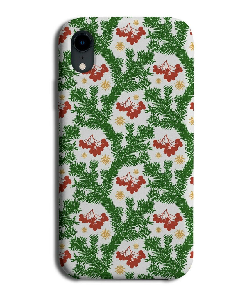 Green Mistletoe Phone Case Cover Xmas Leaves Flowers Floral Holly Flower H809