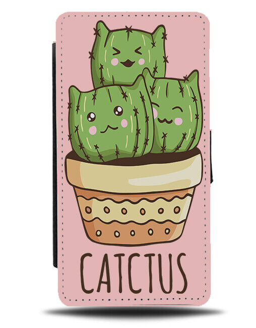 Funny Cactus Phone Cover Case Cat Cactus Cartoon Pet Animal Plant LOL Gift J102