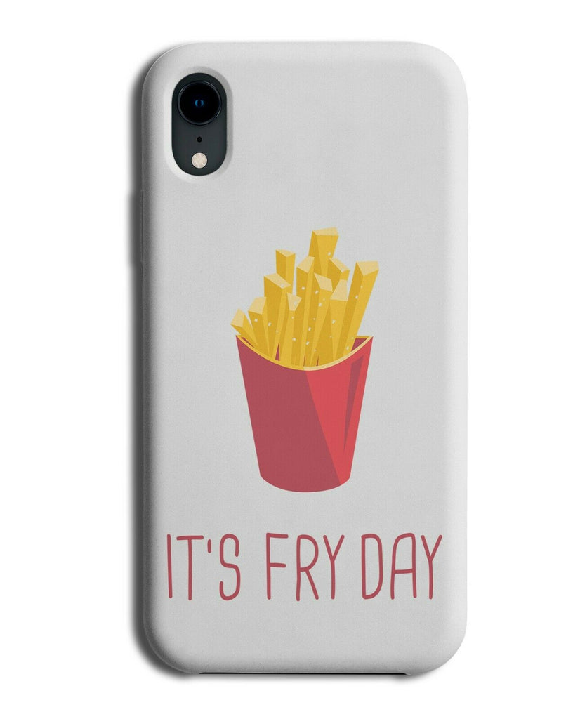 It Fry Day Phone Case Cover Friday Fries Chips Packet Funny Food Novelty E289