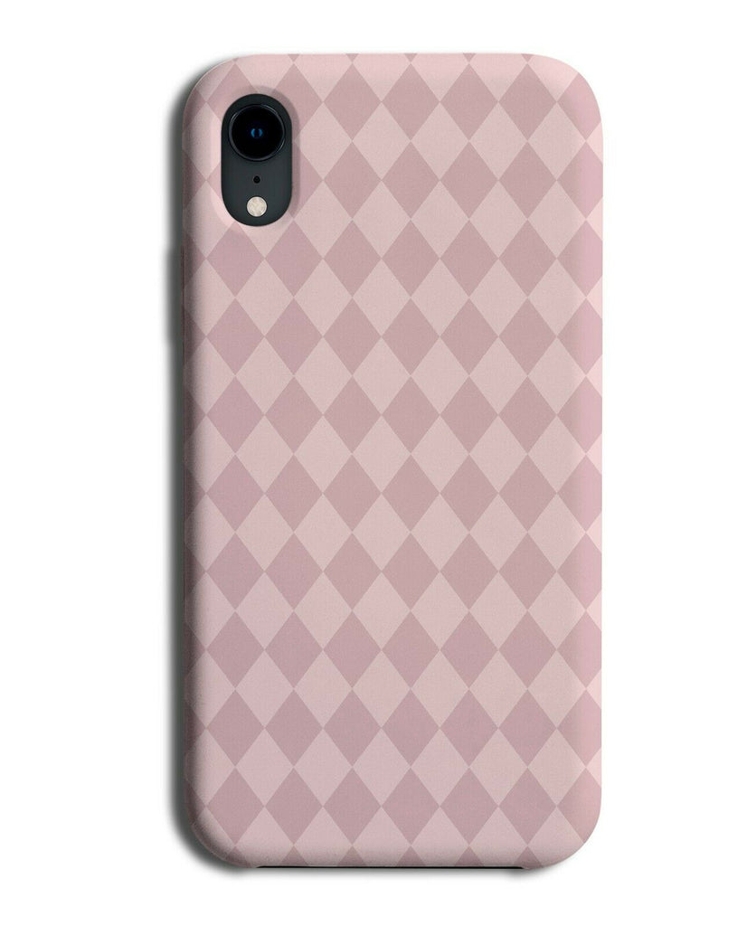 Purple and Pink Chequered Diamonds Phone Case Cover Diamond Shapes F042