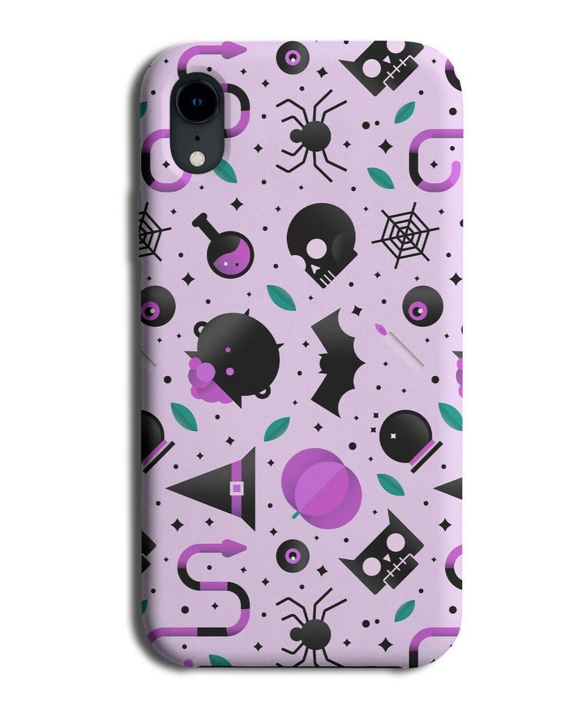 Purple Kids Halloween Fancy Dress Phone Case Cover Witch Witches Theme E599