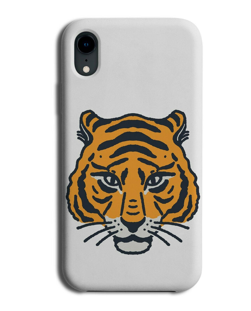 Childrens Tiger Close Up Face Picture Phone Case Cover Tigers Kids Cartoon H258