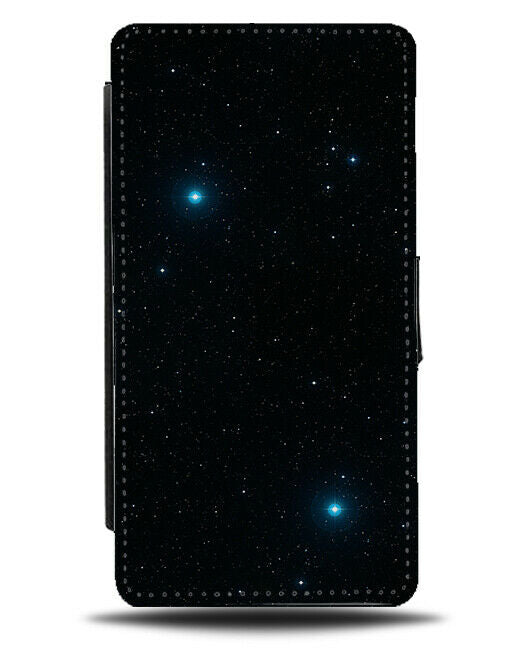Subtle Stars In The Night Sky Flip Wallet Case Star Picture Image G399
