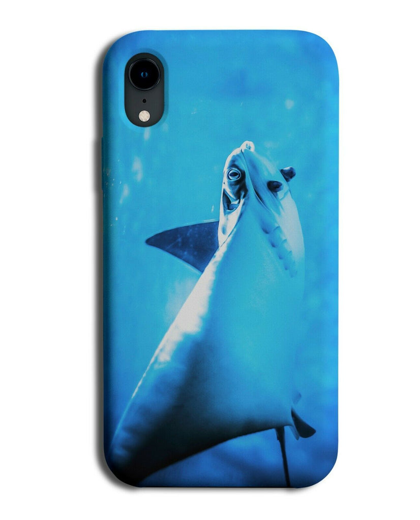 Stingray Picture Phone Case Cover Photo String Ray Swimming Blue Underwater H245