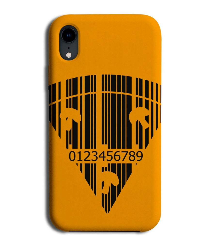 Pizza Barcode Phone Case Cover Pizzas Bar Code Lines Design Funny K069