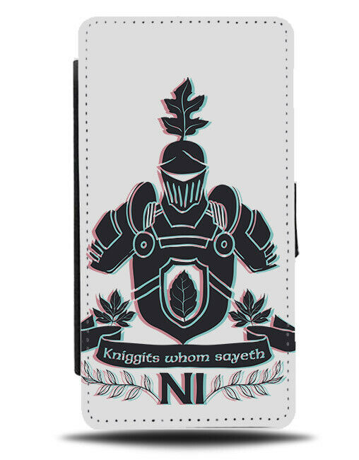 Trippy Knight Design Flip Wallet Phone Case Knights Armour Hypnotic Weird E368