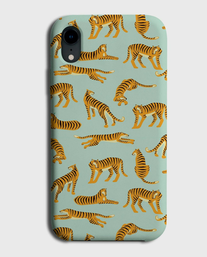 Childrens Tiger Picture Phone Case Cover Pictures Kids Themed Theme Tigers H033