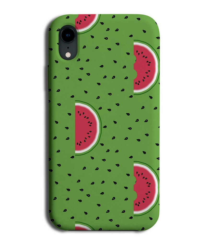 Green Polka Dot Watermelon Pattern Phone Case Cover Image Dotted Dots E809