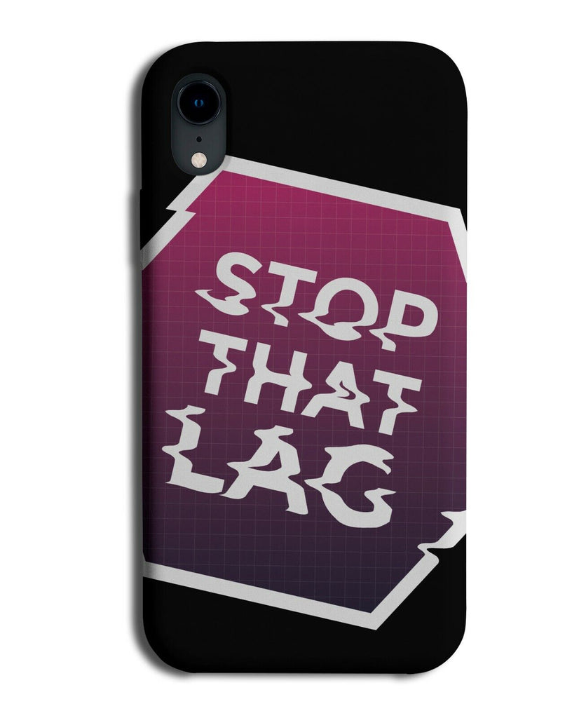 Stop The Lag Phone Case Cover Laggy Blurry Pixelated Buffer Effect Bad Wifi J446