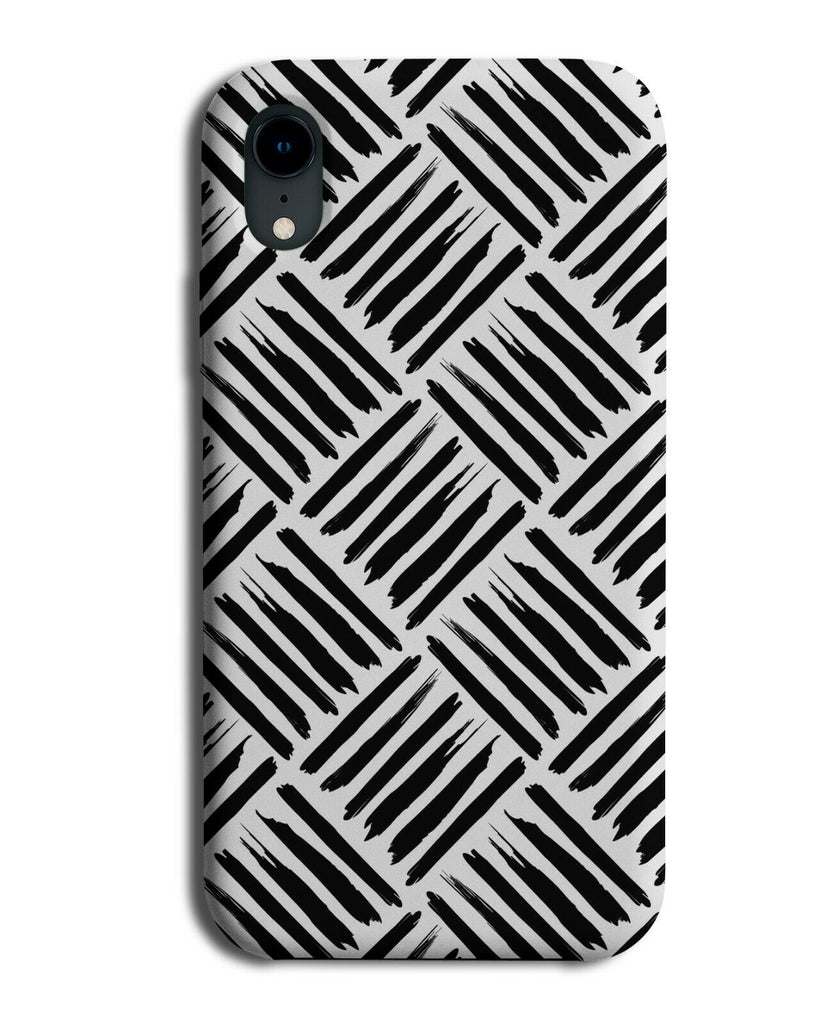 Steel Design Pattern Phone Case Cover Drawing Markings Strokes Lines Drawn H514