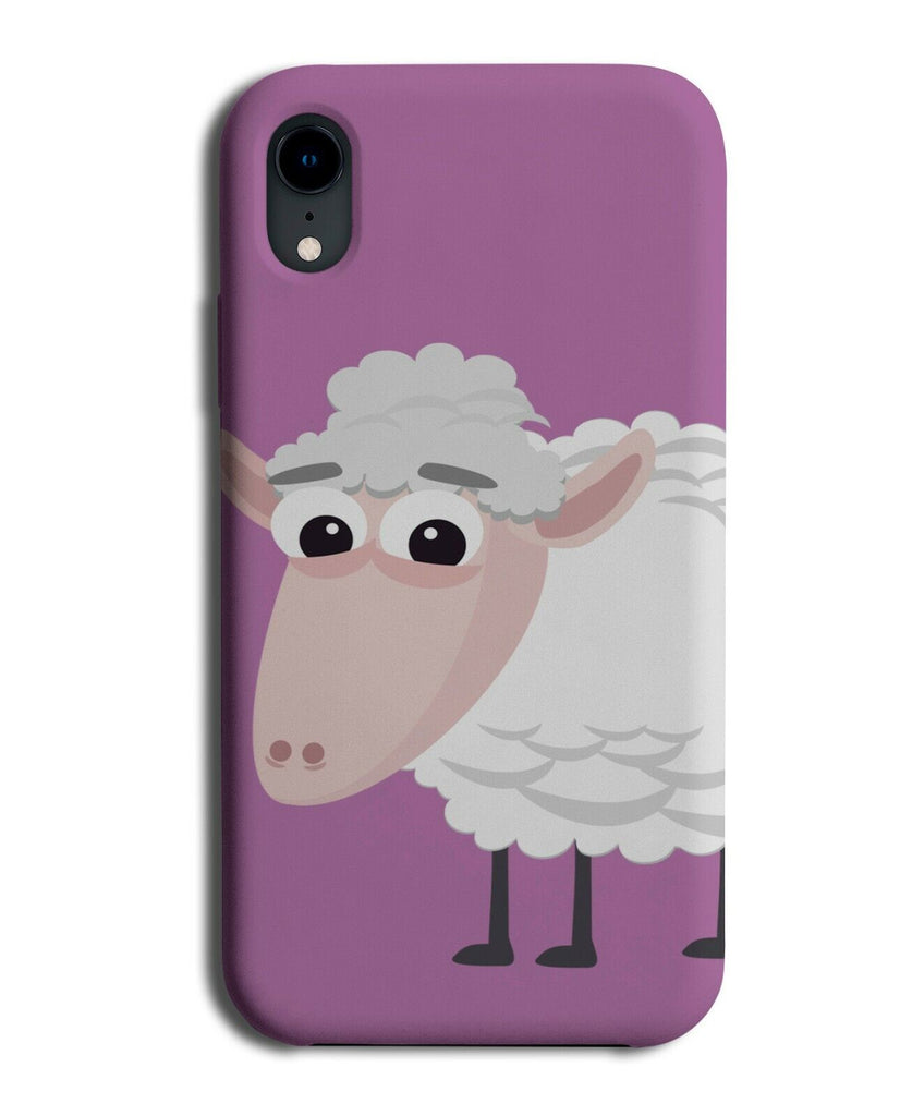 Childrens Sheep Cartoon Phone Case Cover Kids Childs Design Picture Lamb K268