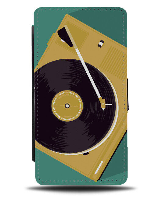Record Player Green Design Phone Cover Case Machine Picture Vintage J286