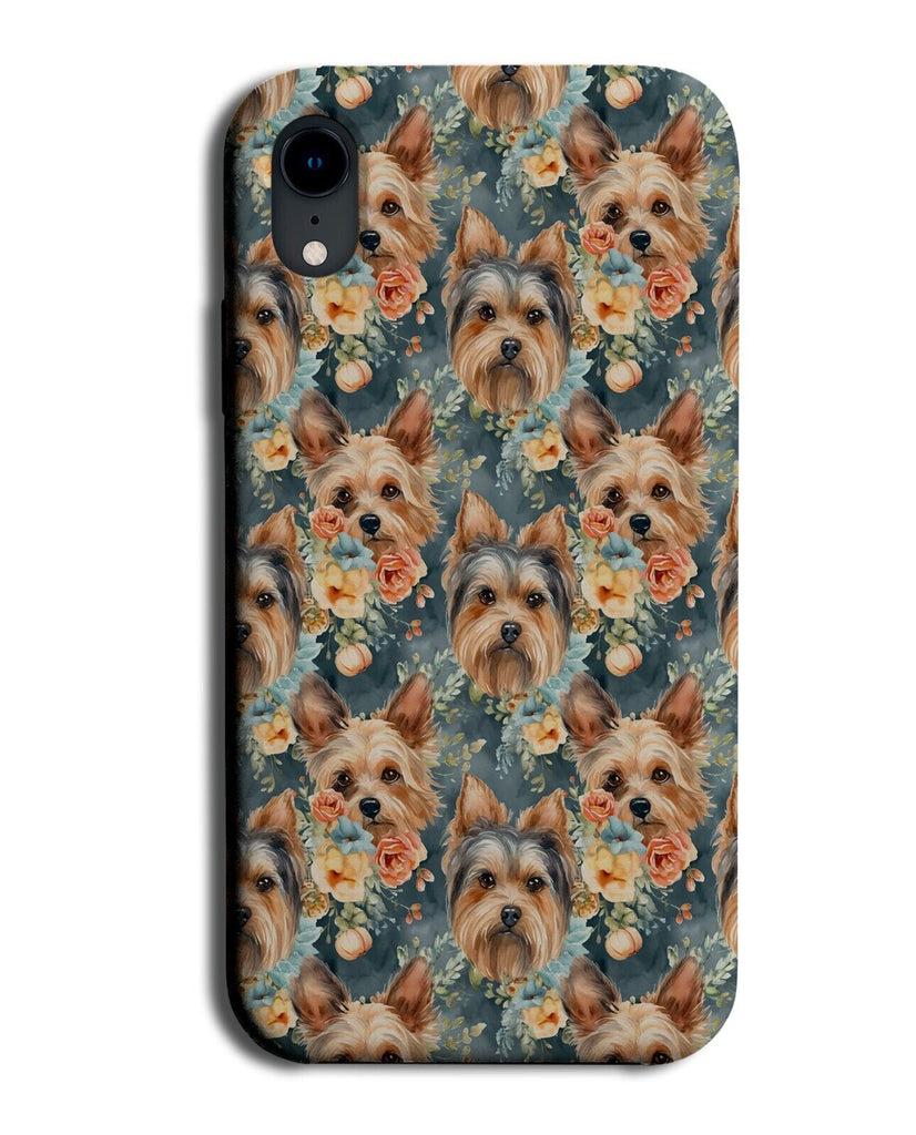 Yorkshire Terrier Pattern Phone Case Cover Terriers Dog Dogs Pet Wallpaper CX23