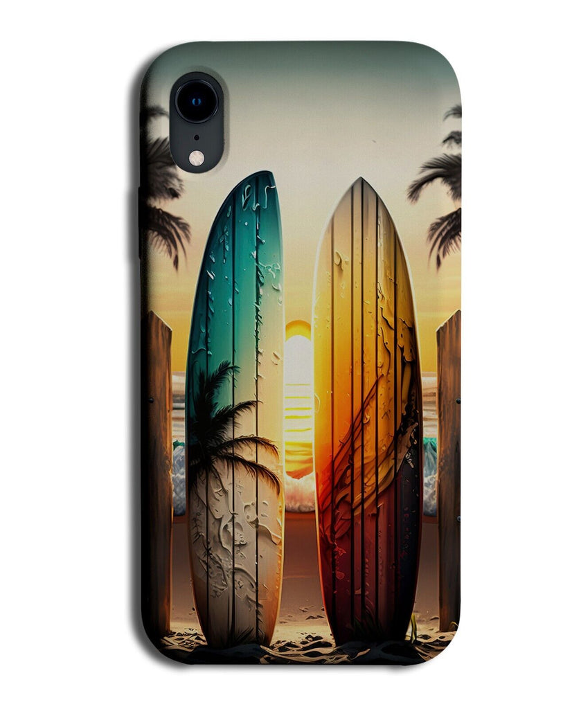 Surfing Picture Phone Case Cover Surfboards Stylish Photograph Beach Water BB45