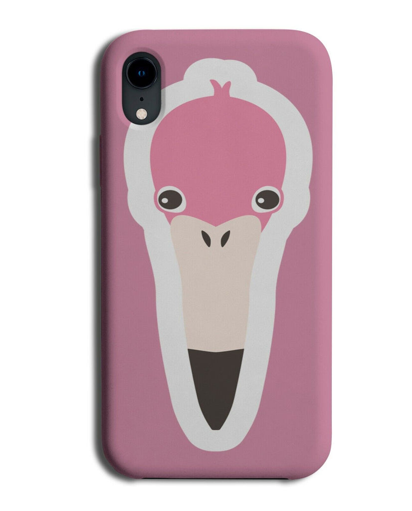 Pink Flamingo Head Sticker Phone Case Cover Stickers Print Coloured Colour J393