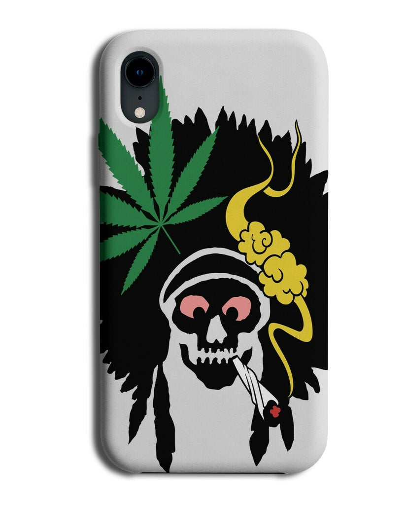 Jamaican Skull Phone Case Cover Weed King Afro Skulls Cannabis Face Funny E235