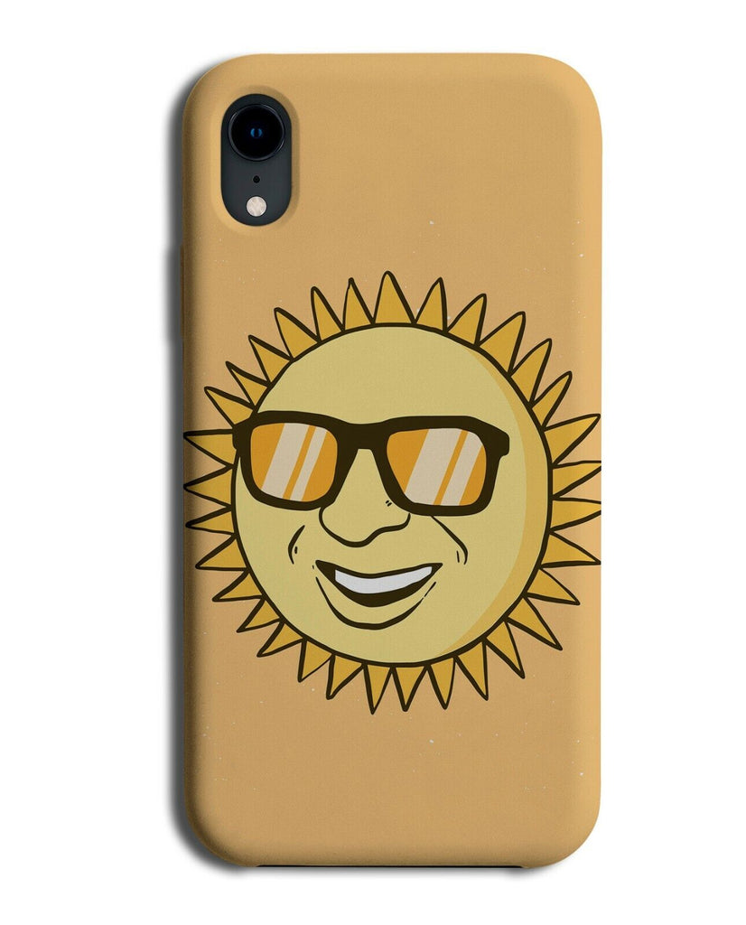 Cool Sunshine Phone Case Cover Sunglasses Summer Sun Cartoon Illustration K127