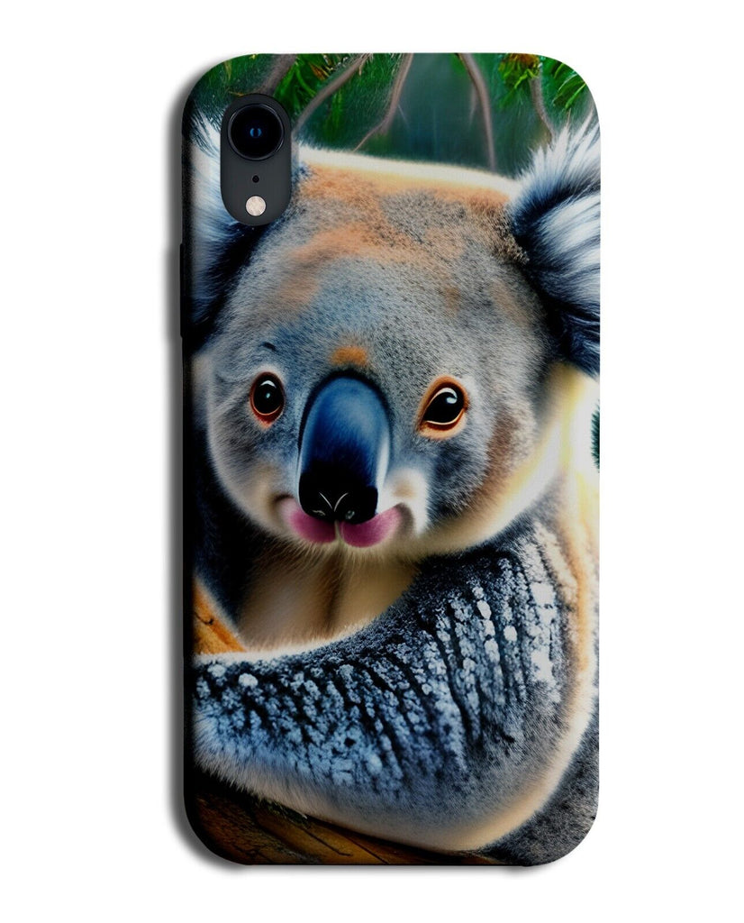 Airbrush Koala Bear In The Tree Phone Case Cover Painting Print Koalas Cool DB11