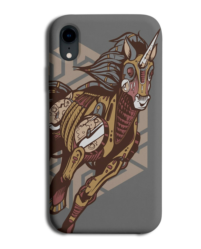 Steampunk Horse Running Phone Case Cover Steam Punk Horses Style K961