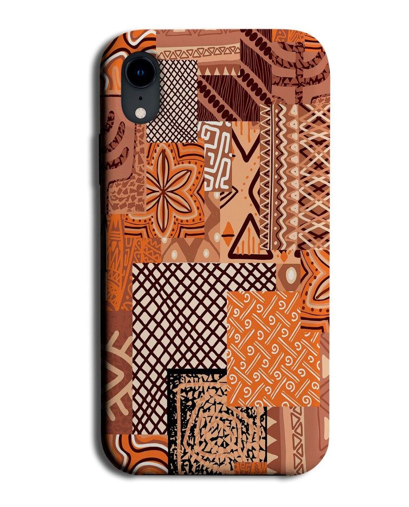 African Tribal Mix Print Phone Case Cover Pattern Seams Traditional Africa AB44