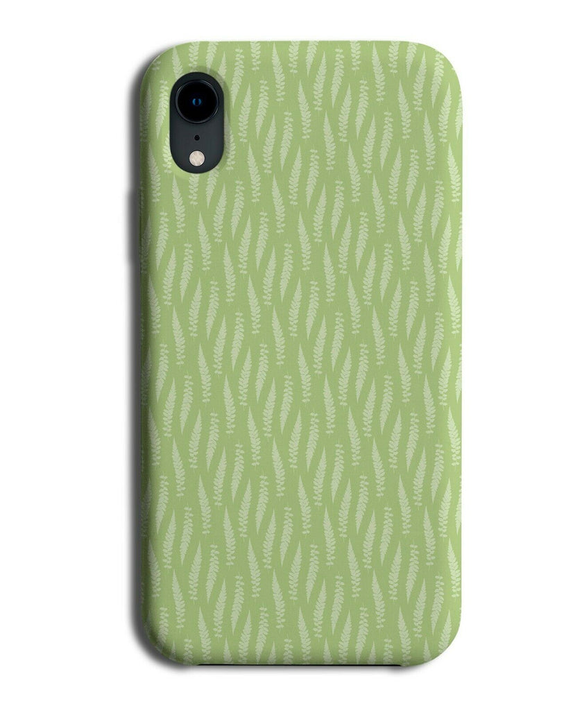 Green Faded Leaves Design Phone Case Cover Pattern Floral Leaf Jungle E735