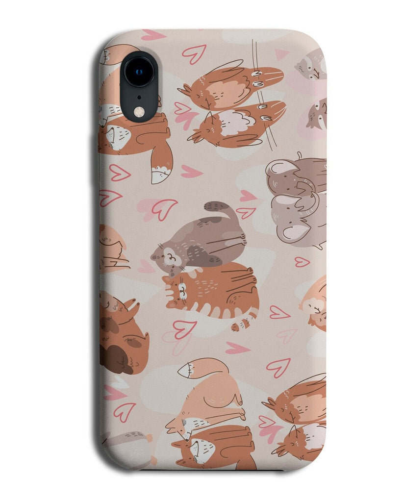Cute Cat Couples Phone Case Cover Couple Cats Coupling Relationship K762